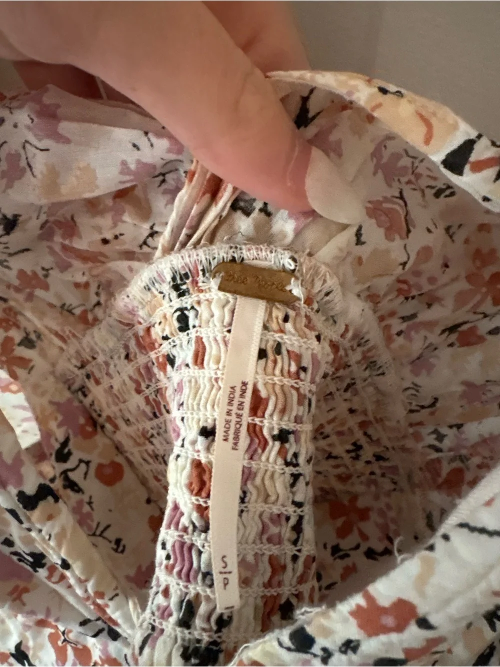 Free People Pretty Daze Crop Top Size S